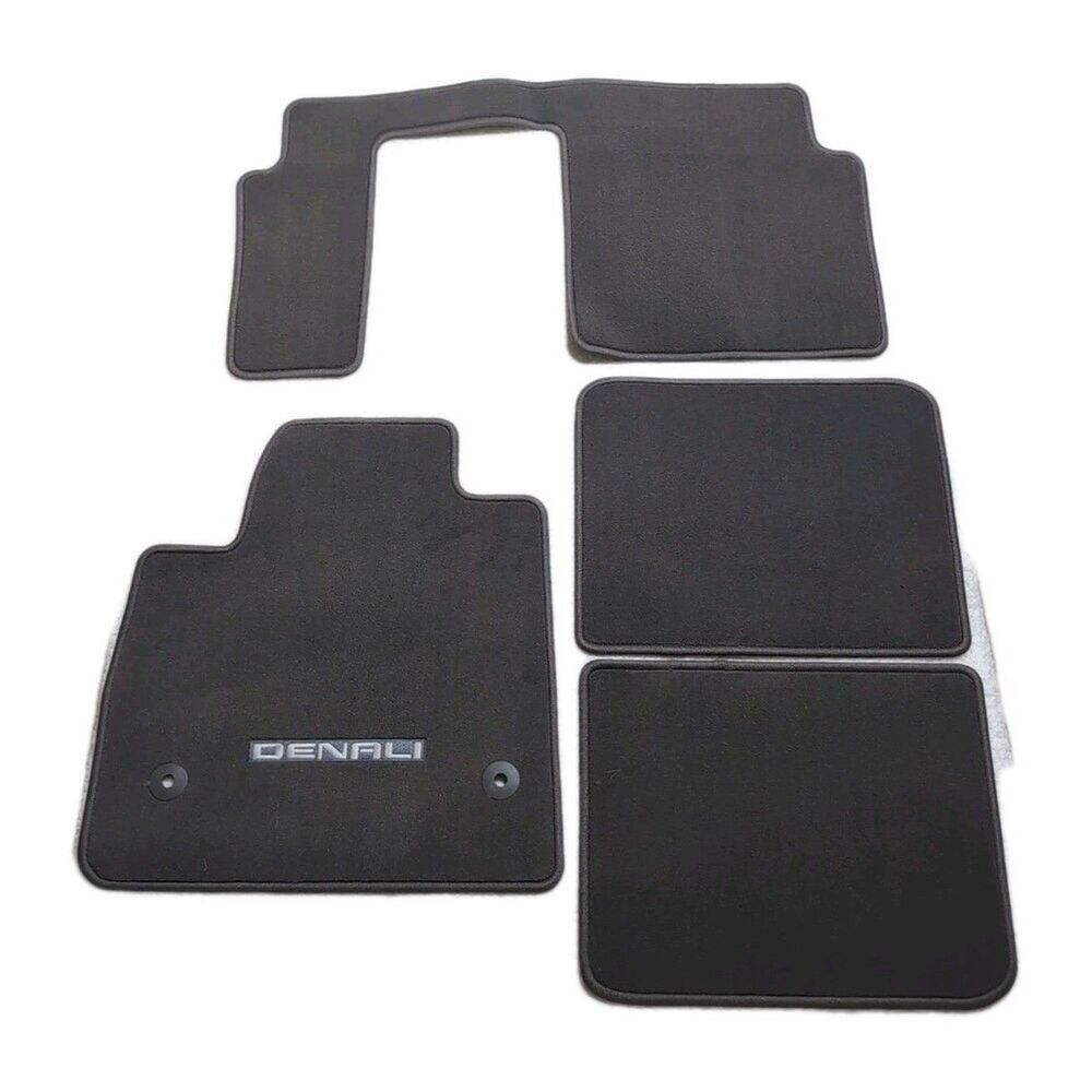OEM GMC Acadia Denali Floor Mats 2018-2022 Cocoa 7 Passenger 84129788 NEW